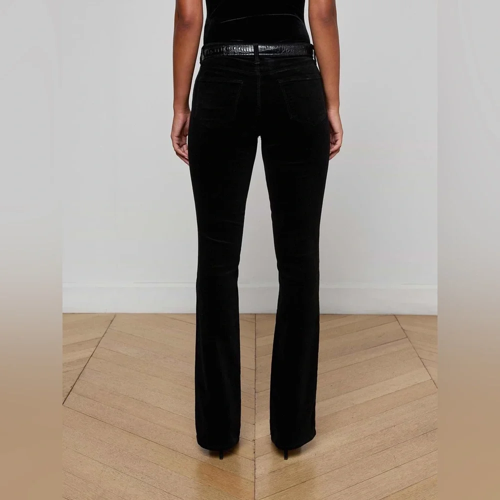L'AGENCE Black Velvet Jean - Picture 3 of 10